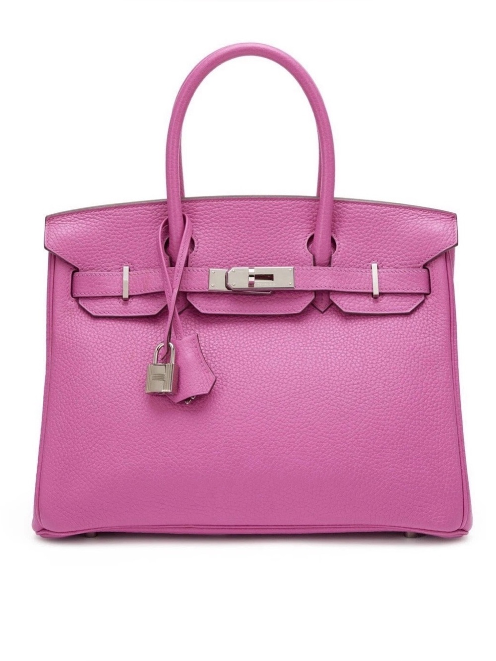 Hermes Birkin 30 Magnolia Palladium Hardware Togo Leather